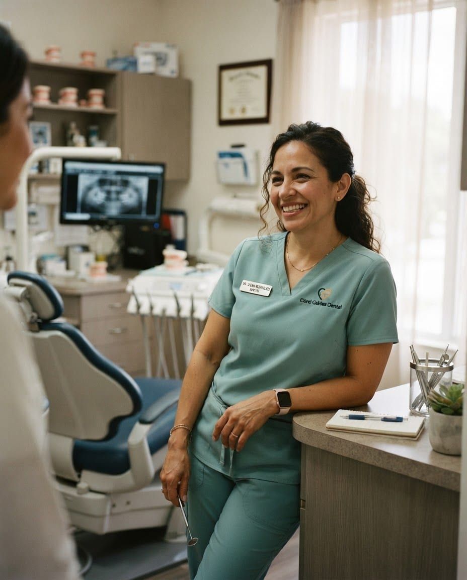 Dr. Elena Vargas at Vargas Family Dental in Coral Gables